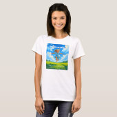 アフリカーンズ語 ブラーイ ジョーク 南アフリカ共和国出身者向けユーモア Tシャツ (正面フル)