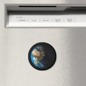 アフリカ上空の模擬雲を示す全地球。 マグネット (インサイチュ (食洗機))