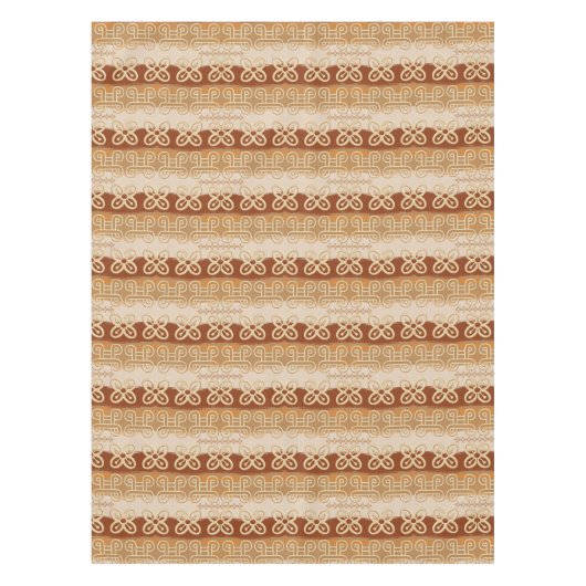 アフリカ人のAdinkraの民族の記号 テーブルクロス (正面)