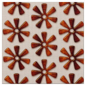 アフリカ人のAdinkraの記号。 Ananse Ntontan ファブリック (クローズアップ)