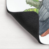 アフリカ人のGreysMouseの熱帯パッド マウスパッド (コーナー)