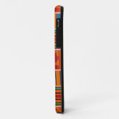 アフリカ人のKenteの布のiPhoneの場合 Case-Mate iPhoneケース (裏面/左)