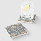 アフリカ人のMarigoldのデザイン1876年 ストーンコースター (横)