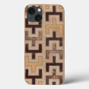 アフリカ人のMudcloth装飾的なパターン iPhone 13ケース