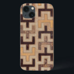 アフリカ人のMudcloth装飾的なパターン iPhone 13ケース<br><div class="desc">一緒に合うようである幾何学的な形を特色にしているノルマン人のWyatt Jr.による装飾的なアフリカのmudclothパターン。 Tetrisのファンか幾何学的な形はこの購入を今日するべきです!</div>