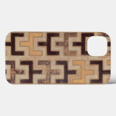 アフリカ人のMudcloth装飾的なパターン Case-Mate iPhoneケース (裏面 (横))