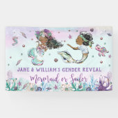 アフリカ人人魚と海賊セーラージェンダーの暴露 横断幕 (横)