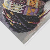 アフリカ人女性の農村地域の温暖な分離 薄葉紙 (詳細)