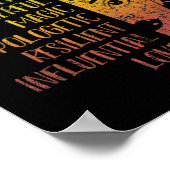 アフリカ人女性ガールズギフトメラニンプライドブラックヒスト ポスター (角)