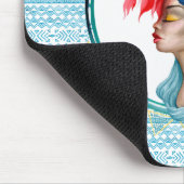 アフリカ人女性マウスパッド マウスパッド (コーナー)