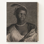 アフリカ人女性 ノートブック (裏面)