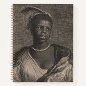 アフリカ人女性 ノートブック (正面)