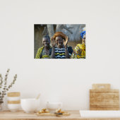 アフリカ人女性 ポスター (キッチン)