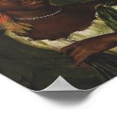 アフリカ人女性 – Willem van Mieris ポスター (角)