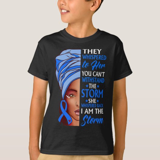 アフリカ人女性Aro IはStorm Hydrocephalus Awである Tシャツ (正面)