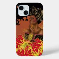 アフリカ人女性iPhone / iPadケース