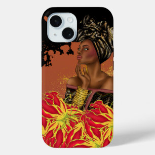 アフリカ人女性iPhone / iPadケース iPhone 15ケース