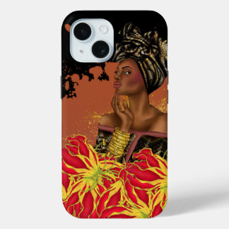 アフリカ人女性iPhone / iPadケース iPhone 15ケース