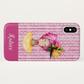 アフリカ人女性iPhone Xケース Case-Mate iPhoneケース (裏面(横))