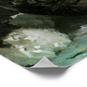 アフリカ人女性Peonies by Frederic Bazille,花 ポスター (角)