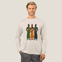 アフリカ人男性 トライブレンドTシャツ