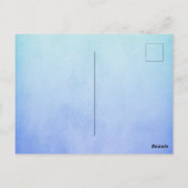 アフリカ人魚ベビーシャワー招待状 ポストカード (裏面)