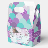 アフリカ人魚誕生日赤ちゃんシャワーありがとう フェイバーボックス (オープン)