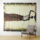 アフリカ人 タペストリー (インサイチュ(横))