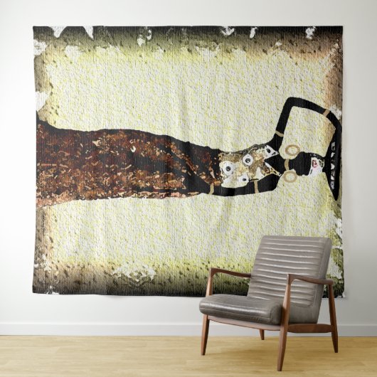 アフリカ人 タペストリー (インサイチュ(横))