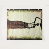 アフリカ人 タペストリー (正面(横))