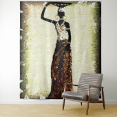 アフリカ人 タペストリー (インサイチュ)