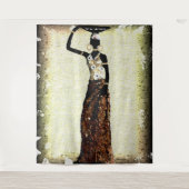 アフリカ人 タペストリー (正面)