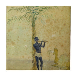 アフリカ人Motiff タイル