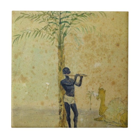 アフリカ人Motiff タイル (正面)