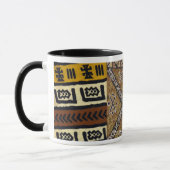 アフリカ人Mudcloth 002 マグカップ (左)