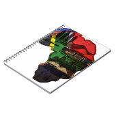 アフリカ伝統アート – 文化融合 ノートブック (左側)