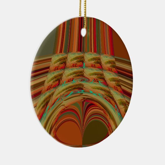 アフリカ伝統ハクナマタタマウンテンエスニックモティ セラミックオーナメント (右)