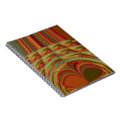 アフリカ伝統ハクナマタタマウンテンエスニックモティ ノートブック (右側)