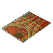 アフリカ伝統ハクナマタタマウンテンエスニックモティ ノートブック (左側)