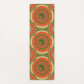 アフリカ伝統パターンデザイン ヨガマット (正面)