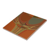 アフリカ伝統的アースアコンテンポラリーートプリント タイル (側面)