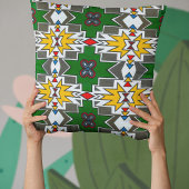 アフリカ伝統的アートンデベレアフリカ文化 クッション