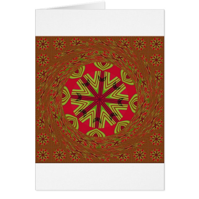 アフリカ伝統的デザイン (正面)