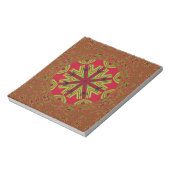 アフリカ伝統的デザイン ノートパッド (回転)