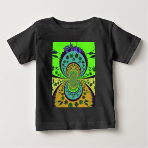 アフリカ伝統的ハクナマタタカラーズ.png ベビーTシャツ