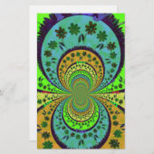 アフリカ伝統的ハクナマタタカラーズ.png 便箋 (正面/裏面)