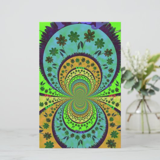 アフリカ伝統的ハクナマタタカラーズ.png 便箋 (スタンド正面)