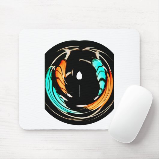 アフリカ伝統的パターンアートプリント マウスパッド (マウス)