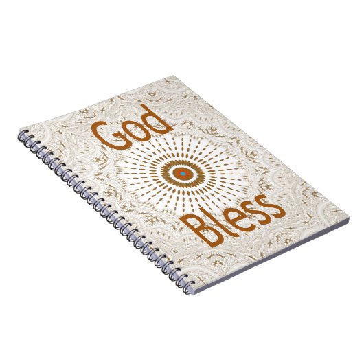 アフリカ伝統的モチーフデザインアートプリント ノートブック (右側)