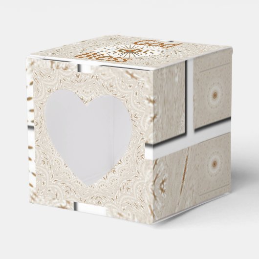 アフリカ伝統的モチーフデザインアートプリント フェイバーボックス (正面サイド)